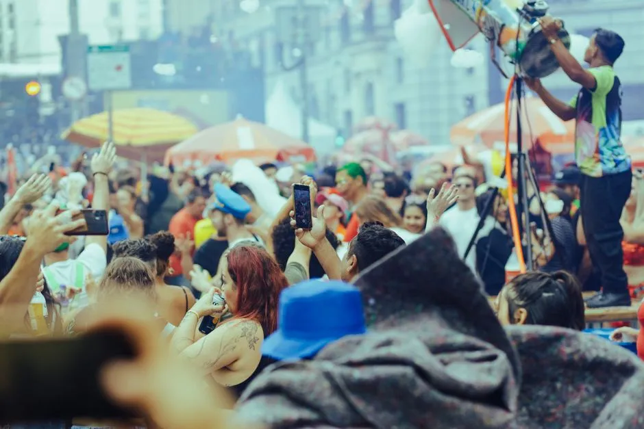 Crowd gathered at an outdoor street festival, illustrative of the community gatherings covered on Event Almanac